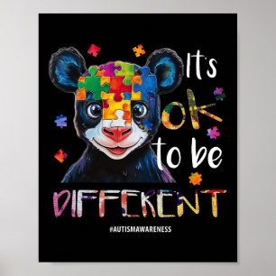 Affiche Ça va être différent - Sensibilisation sur l'autis