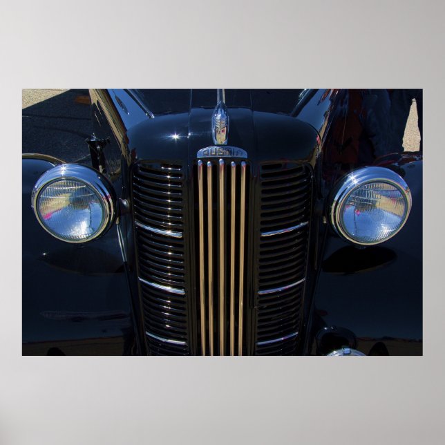 AFFICHE CAB AUSTIN FX3 LONDON (Devant)