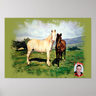 Affiche Caballos/Cabalos/Chevaux