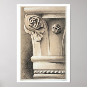 Affiche Ca'Bernardo, capital des axes de fenêtre, de