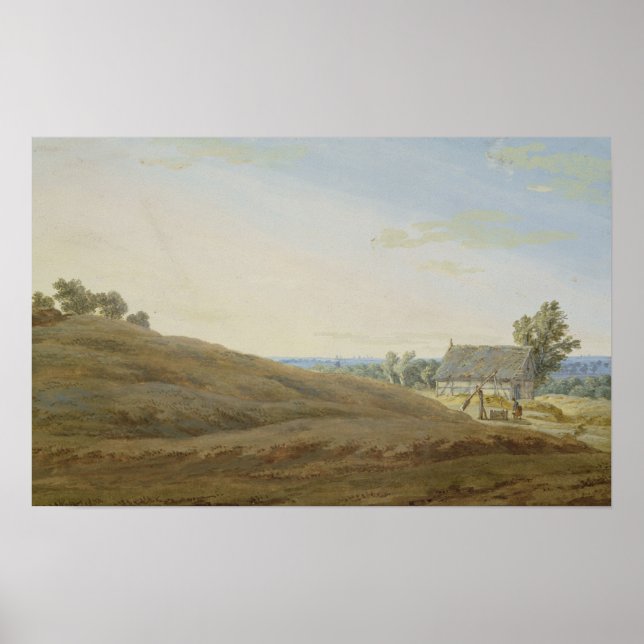 Affiche Cabine avec un puits sur le Rugen (Devant)