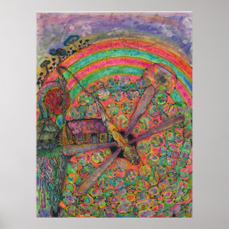 Affiche cabine de dragon