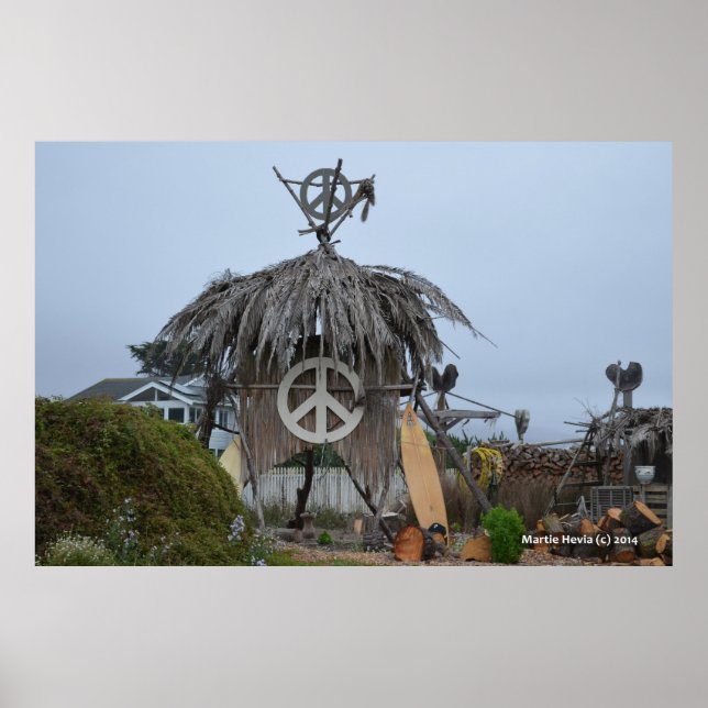 Affiche Cabine de paix (Devant)