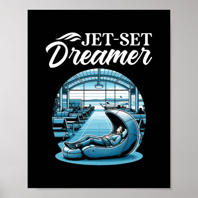 Affiche Cabine de sommeil internationale pour voyageur du  (Devant)