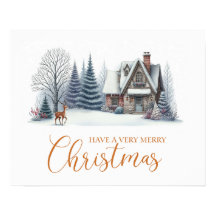 Cabine d'hiver cosy “Joyeux Noël”