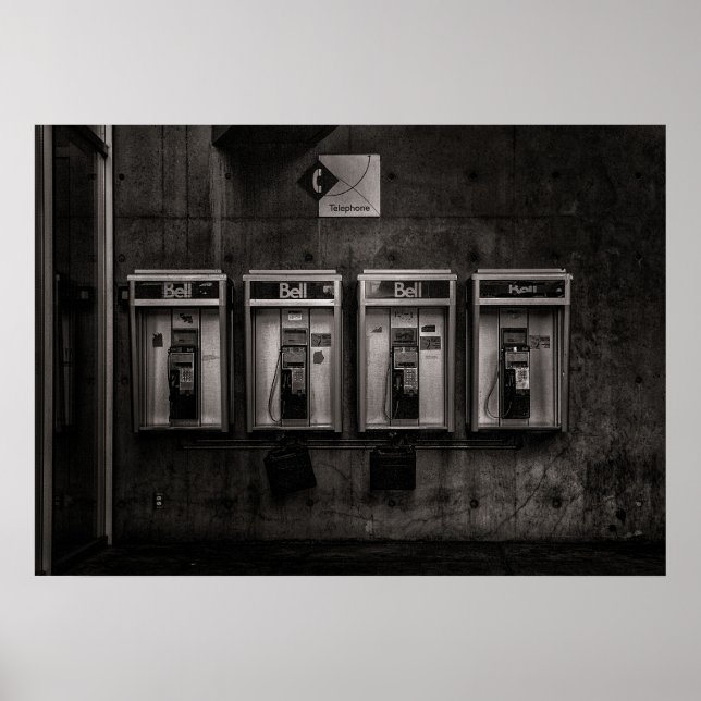 Affiche Cabine téléphonique n° 34 (Devant)