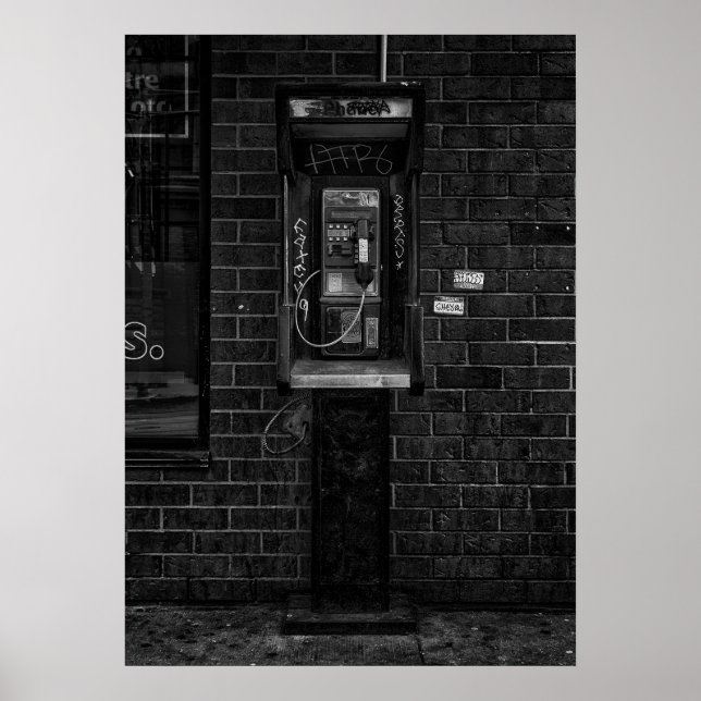 Affiche Cabine téléphonique n° 39 (Devant)