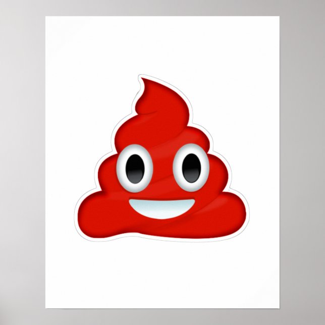 Affiche Caca Rouge - -  (Devant)