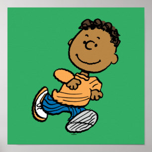 Affiche cacahuètes Franklin Running