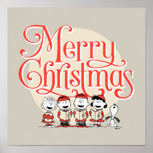 Affiche cacahuètes   Joyeuse Chorale de Noël