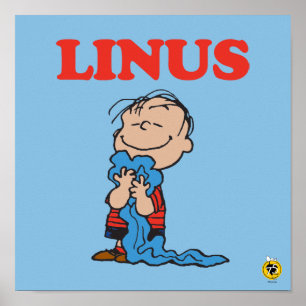 Affiche cacahuètes   Linus Blanket Smile