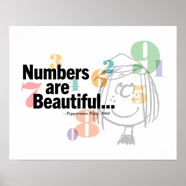 Affiche cacahuètes | Pepperment Patty 1968 (Devant)