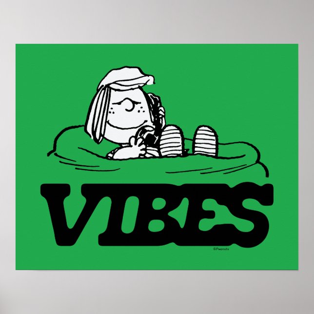 Affiche cacahuètes | Peppermenthe Patty Vibes (Devant)