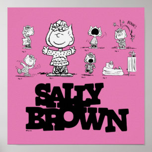 Affiche cacahuètes   Sally Brown