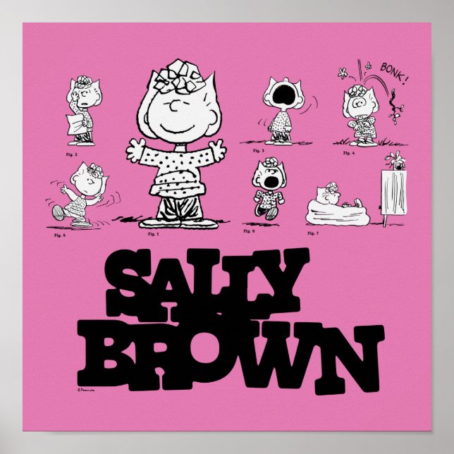 Affiche cacahuètes | Sally Brown (Devant)