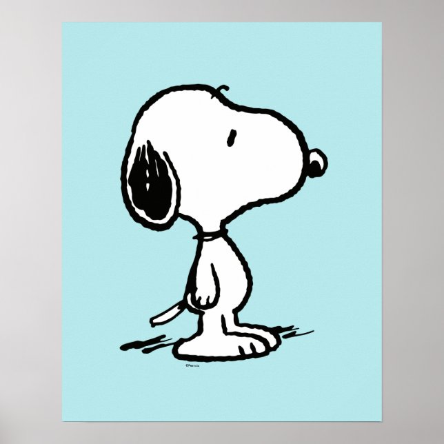 Affiche cacahuètes | Snoopy (Devant)