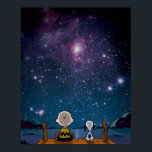 Affiche cacahuètes | Snoopy & Charlie Brown Star Watching<br><div class="desc">Apportez un sentiment d'émerveillement à votre espace avec cette affiche Peanuts avec Snoopy et Charlie Brown qui brandissent ensemble. Parfait pour la décoration des chambres, des bureaux ou des salles de classe, ce design chaleureux capture le charme intemporel du gang des cacahuètes et leur appréciation pour la beauté du ciel...</div>