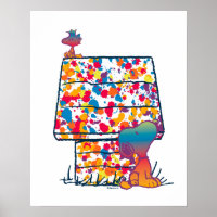 cacahuètes | Snoopy & Woodstock Rainbow Paint