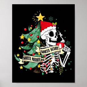 Affiche Cacao Chaud Squelette Drôle Assez Joyeux Assez Y S