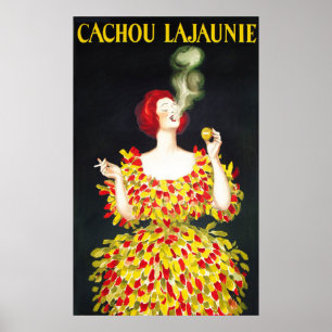 Affiche Cachou LaJaunie - Art Vintage