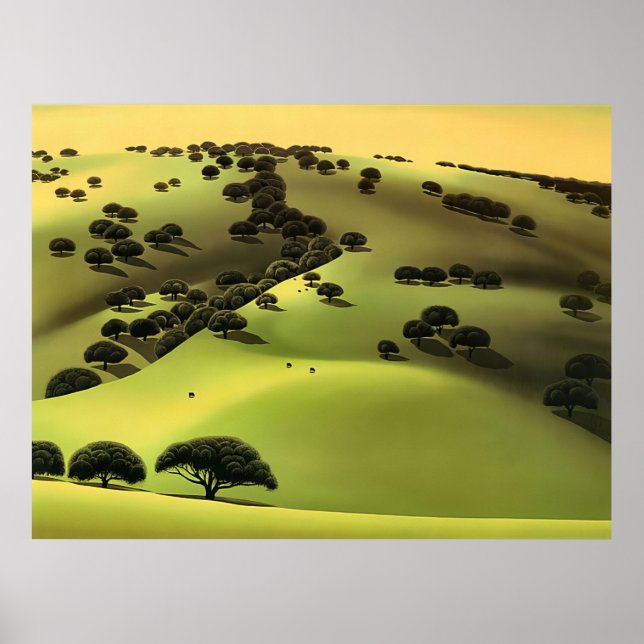 Affiche Cachuma Ranch - 1999; États-Unis  Eyvind Earle (Devant)