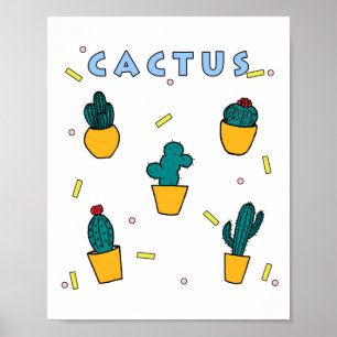 Affiche Cactus