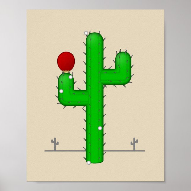 Affiche Cactus Makes Perfect (Devant)