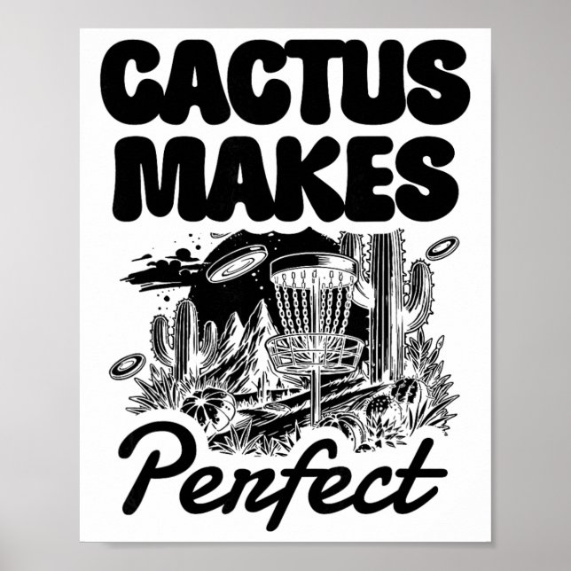 Affiche Cactus Makes Perfect Disc Golf Adventure  (Devant)
