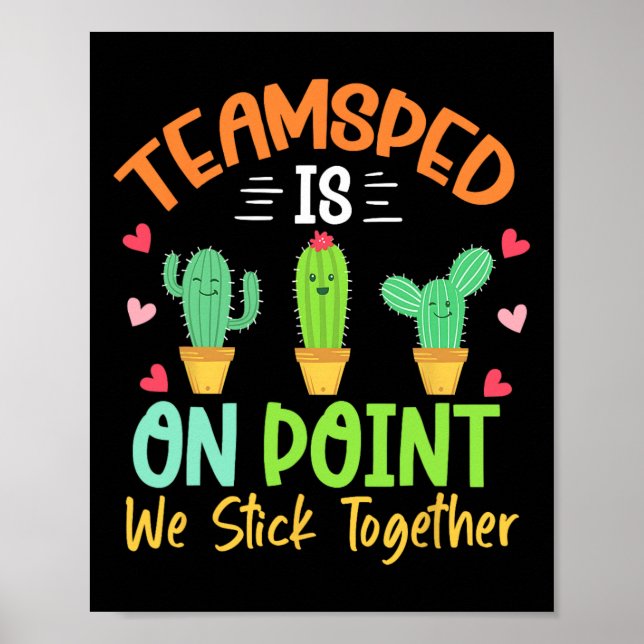 Affiche Cactus Sped Squad Team Spad Est Sur Le Point Nous  (Devant)