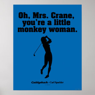 Affiche Caddyshack   Oh Mme Crane