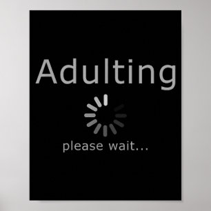 Affiche Cadeau amusant pour adultes 18 ans Filles Garçons