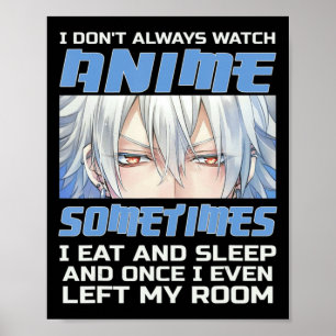 Affiche Cadeau Anime Pour Garçons Hommes Adolescent Anime 