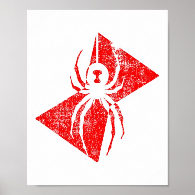 Affiche Cadeau Black Widow Spider _1 (Devant)