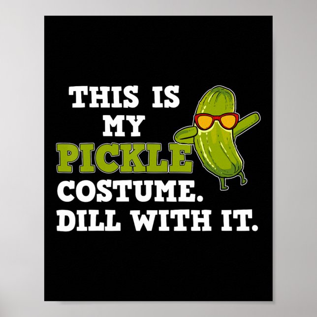 Affiche Cadeau Costume Pickle (Devant)