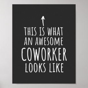 Affiche Cadeau Coworker, Mug Coworker, Super Coworker
