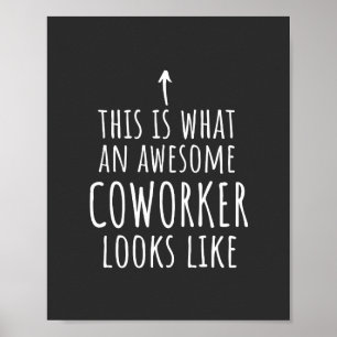 Affiche Cadeau Coworker, Mug Coworker, Super Coworker