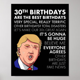 Affiche Cadeau d'anniversaire drôle de chemise de citation
