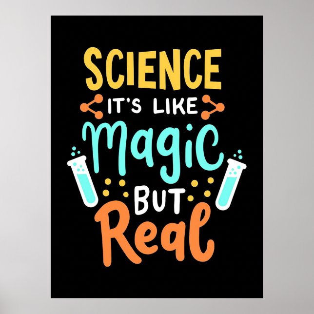 Affiche Cadeau d'anniversaire | Science C'Est Comme De La  (Devant)