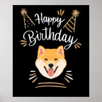 Cadeau d'anniversaire Shiba Inu