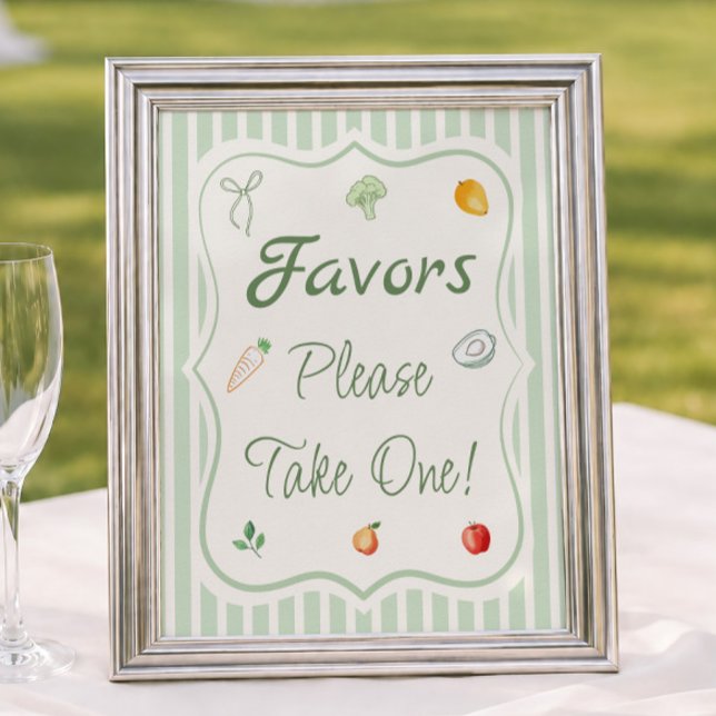Affiche Cadeau de Baby Shower Marché aux Puces des Agricul (Créateur téléchargé)