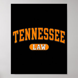 Affiche Cadeau de diplômé du barreau du Tennessee avocat d