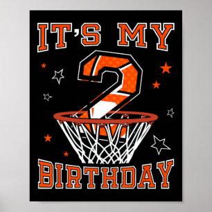 Affiche Cadeau de dunk pour le 2e anniversaire de Sketll p
