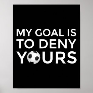 Affiche Cadeau de football Hommes Garçons Adolescents Mon