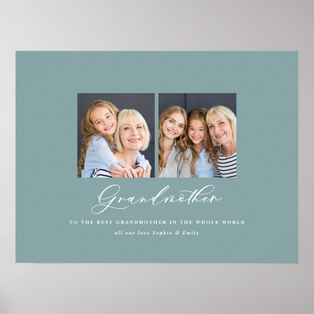 Affiche Cadeau de grand-mère minime (Devant)