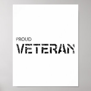 Affiche Cadeau de l'Armée militaire de guerre des anciens