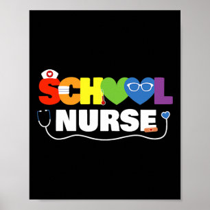 Affiche Cadeau De L'Infirmière Infirmière Infirmière Infir