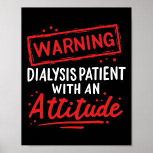 Affiche Cadeau De Maladie Du Rein Pour Les Patients Dialys