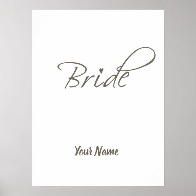 Affiche Cadeau de Mariée Enterrement de Vie de Jeune Fille (Devant)