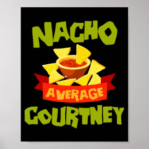 Affiche Cadeau de nom d'anniversaire drôle de courtney moy