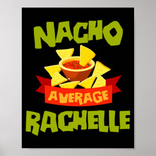 Affiche Cadeau de nom d'anniversaire drôle de rachelle moy